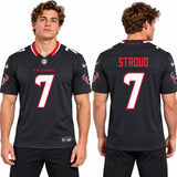 Custom C.J. Stroud Houston Texans Fan Inspired Team Premium F.U.S.E. Stitched Premium Limited Jersey - Navy