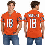 Custom Caleb Williams Chicago Bears Fan Inspired Team Premium F.U.S.E. Elite Jersey - Navy