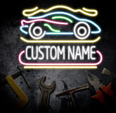 Custom Car Garage Sign Personalized Neon Sign Garage LED Sign Garage Sign Papa Workshop Sign Gift For Husband Business