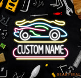 Custom Car Garage Sign Personalized Neon Sign Garage LED Sign Garage Sign Papa Workshop Sign Gift For Husband Business