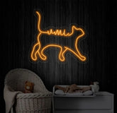 Custom Cat Name Neon Sign Cat Neon Sign Personalized Neon sign Cat Decor Kids Room Decor Gift For Kids Birthday Party