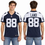 Custom CeeDee Lamb Dallas Cowboys Fan Inspired Premium Elite Jersey - White