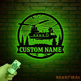 Custom Chinook Helicopter Metal Sign Personalized Military Aviation Wall Art Custom Name Metal Wall Art Helicopter