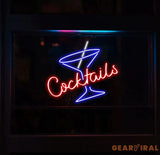 Custom Cocktails Neon Bar Sign Personalized Bar Club Neon Signs Neon Sign Home Bar Decor Bar Decoration Neon Lights