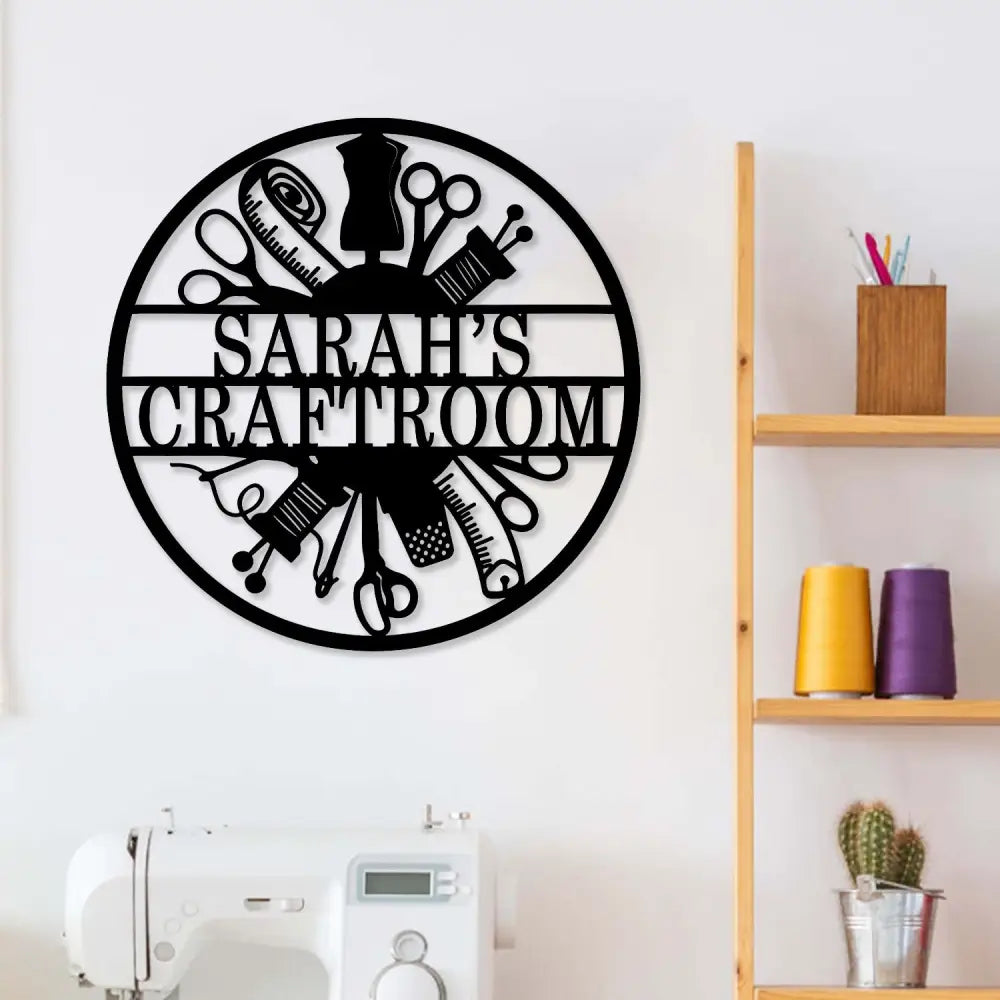 Custom Craft Room Sign Led Light Customized-Rustic Home Craft Room Sign-Hobby Room Sign-Sewing Craft Room Home