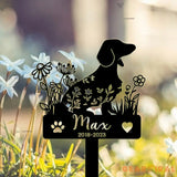 Custom Dachshund Memorial Stake Sign - Dachshund - Pet Grave Markers Sign - Pet Loss Gift | GearViral