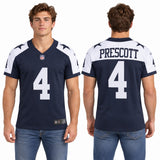 Custom Dak Prescott Dallas Cowboys Fan Inspired Premium Elite Player Jersey - White