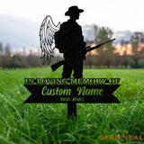 Custom Deer Hunting Memorial Stake Cemetery Stake Grave Marker Memorial Stake In Memorial Of Gift - Gearviral
