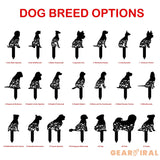 Custom Dog Breed Memorial Stake - Personalized Dog Garden Stake Sign - Pet Loss Gift - Dog Breed Sign | GearViral