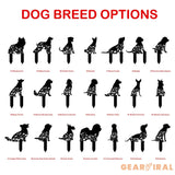 Custom Dog Breed Memorial Stake - Personalized Dog Garden Stake Sign - Pet Loss Gift - Dog Breed Sign | GearViral