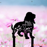 Custom Dog Memorial Metal Sign - Basset Hounds Loss - Basset Hounds Lover - Sympathy Gift | GearViral