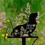 Custom Dog Memorial Stake - Basset Hounds Dog - Metal Stake - Basset Hounds Stake | GearViral