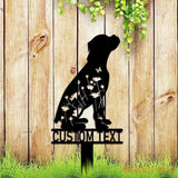 Custom Dog Memorial Stake - Boxer Stake - Boxer Dog Loss - Boxer Lover | GearViral