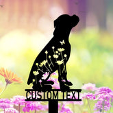 Custom Dog Memorial Stake - Boxer Stake - Boxer Dog Loss - Boxer Lover | GearViral