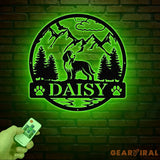 Custom English Springer Spaniel Metal Sign Dog Name Sign English Springer Spaniel Wall Decor Dog Lovers Wall Art Pet