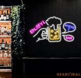 Custom Enjoy Neon Beer Bar Sign Personalized Bar Club Neon Signs Neon Sign Home Bar Decor Bar Decoration Neon Lights