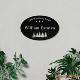Custom Family Name Metal Sign Personalized Custom Wall Sign Family Name Wall Decor Custom Metal Sign Housewarming