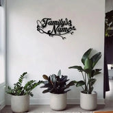 Custom Family Name Metal Sign Custom Metal Wall Sign Personalized Metal Sign,Family Name Wall Decor Custom Metal Sign