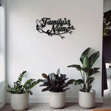 Custom Family Name Metal Sign Custom Metal Wall Sign Personalized Metal Sign,Family Name Wall Decor Custom Metal Sign