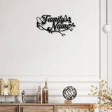 Custom Family Name Metal Sign Custom Metal Wall Sign Personalized Metal Sign,Family Name Wall Decor Custom Metal Sign