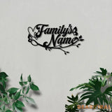 Custom Family Name Metal Sign Custom Metal Wall Sign Personalized Metal Sign,Family Name Wall Decor Custom Metal Sign