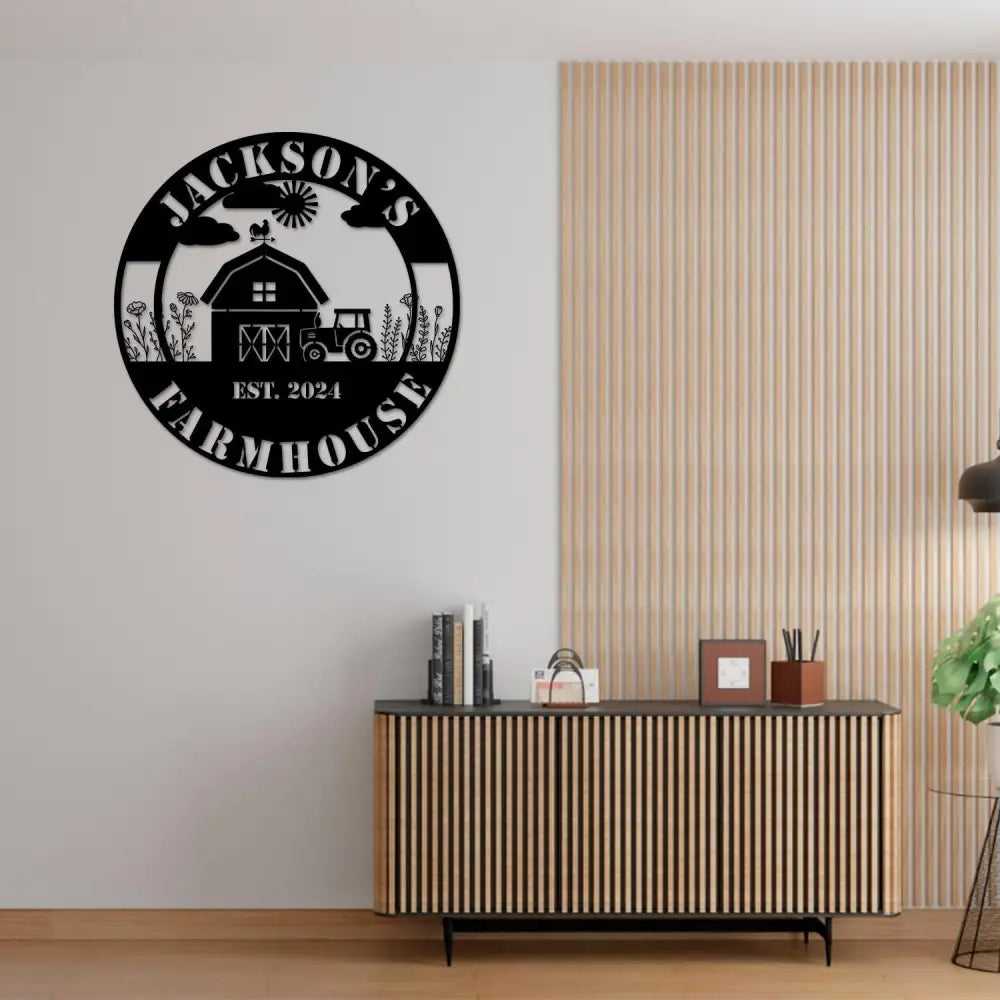 Custom Farmhouse Sign,Metal Farm Sign,Custom Metal Farm Name Sign,Metal Barn Sign,Ranch Metal Sign,Farmer