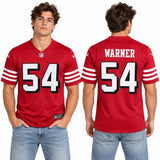 Custom Fred Warner San Francisco 49ers Fan Inspired Alternate Premium F.U.S.E. Stitched Premium Limited Jersey - Scarlet