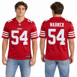 Custom Fred Warner San Francisco 49ers Fan Inspired Alternate Premium F.U.S.E. Stitched Premium Limited Jersey - White