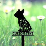 Custom French Bulldog Memorial Stake Sign - Pet Loss Gift - Sympathy Sign - Remembrance Stake | GearViral