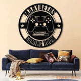 Custom Game Room Sign with LED Lights Personalized Family Game Room Decor Kid Name Gaming Wall Art Custom Gaming Room
