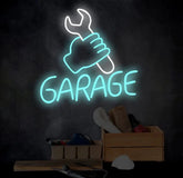 Custom Garage Neon Sign Custom Garage Led Light Handmade Man Cave Decor Gifts For Him Garage Wall Art Car Shop Decor