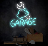 Custom Garage Neon Sign Custom Garage Led Light Handmade Man Cave Decor Gifts For Him Garage Wall Art Car Shop Decor