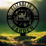 Custom Garden Tools Yard Stake Personalized Name Garden Stake Sign Outdoor Garden Sign Garden Decor Gardening Gifts