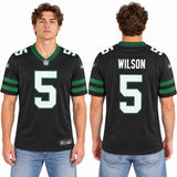 Custom Garrett Wilson New York Jets Fan Inspired Game Jersey - Legacy Green