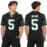 Custom Garrett Wilson New York Jets Fan Inspired Premium F.U.S.E. Premium Limited Jersey - Legacy Green