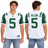 Custom Garrett Wilson New York Jets Fan Inspired Classic Alternate Premium F.U.S.E. Premium Limited Jersey - White