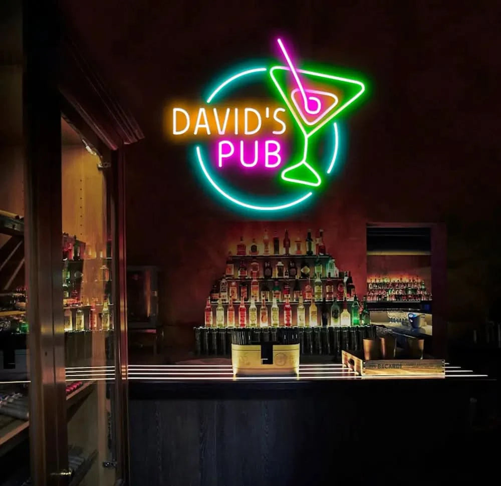 Custom Home Pub Signage Neon Bar Sign LED Light Sign for Home Bar Wall Decor Basement Sign,Man Cave Sign Unique Gifts