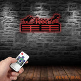 Custom Horse Racing Medal Award Hanging Rack Medal Hanger Holder Display Rack 3 RUNG Medal Display Personalized Medal