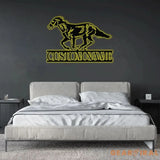 Custom Horse Ranch Sign Personalized Metal Ranch Sign Metal Hose Sign Camp Sign Horse Stall Horse Farm Decor Barn Sign