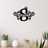 Custom Initial Baby Name Sign with Led Light Personalized Children’s Name Bedroom Sign Nursery Sign Baby Boy Girl Name