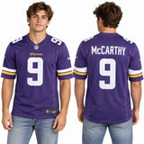Custom J.J. McCarthy Minnesota Vikings Fan Inspired Alternate Game Player Jersey - White