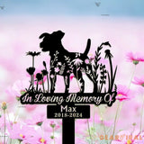 Custom Jack Russell Memorial Stake Sign - Pet Loss Gift - Sympathy Sign - Pet Grave Markers Sign | GearViral