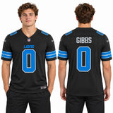 Custom Jahmyr Gibbs Detroit Lions Fan Inspired Premium F.U.S.E. Premium Limited Jersey - White