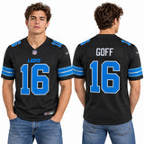 Custom Jared Goff Detroit Lions Fan Inspired Premium F.U.S.E. Premium Limited Jersey - White