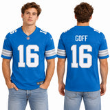 Custom Jared Goff Detroit Lions Fan Inspired Premium F.U.S.E. Premium Limited Jersey - White