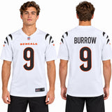 Custom Joe Burrow Cincinnati Bengals Fan Inspired Alternate Game Jersey - Orange