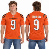 Custom Joe Burrow Cincinnati Bengals Fan Inspired Premium F.U.S.E. Premium Limited Jersey - Black