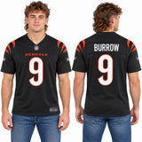 Custom Joe Burrow Cincinnati Bengals Fan Inspired Alternate Premium F.U.S.E. Stitched Premium Limited Jersey - Orange
