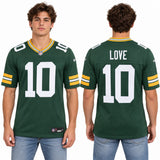 Custom Jordan Love Green Bay Packers Fan Inspired Premium Untouchable Stitched Premium Limited Jersey - Green