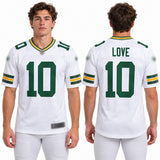 Custom Jordan Love Green Bay Packers Fan Inspired Premium Untouchable Stitched Premium Limited Jersey - Green